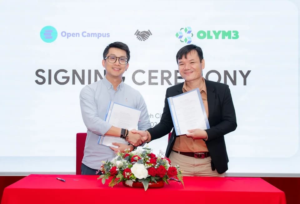 Ký kết hợp tác Open Campus và OLYM3